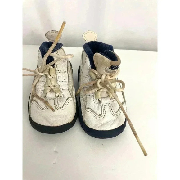 VTG 2 Pair Nike Kid Sneakers Shoes Toddler Sz 3 Girls Size 9 Rare Air Max 1995 - Picture 7 of 10
